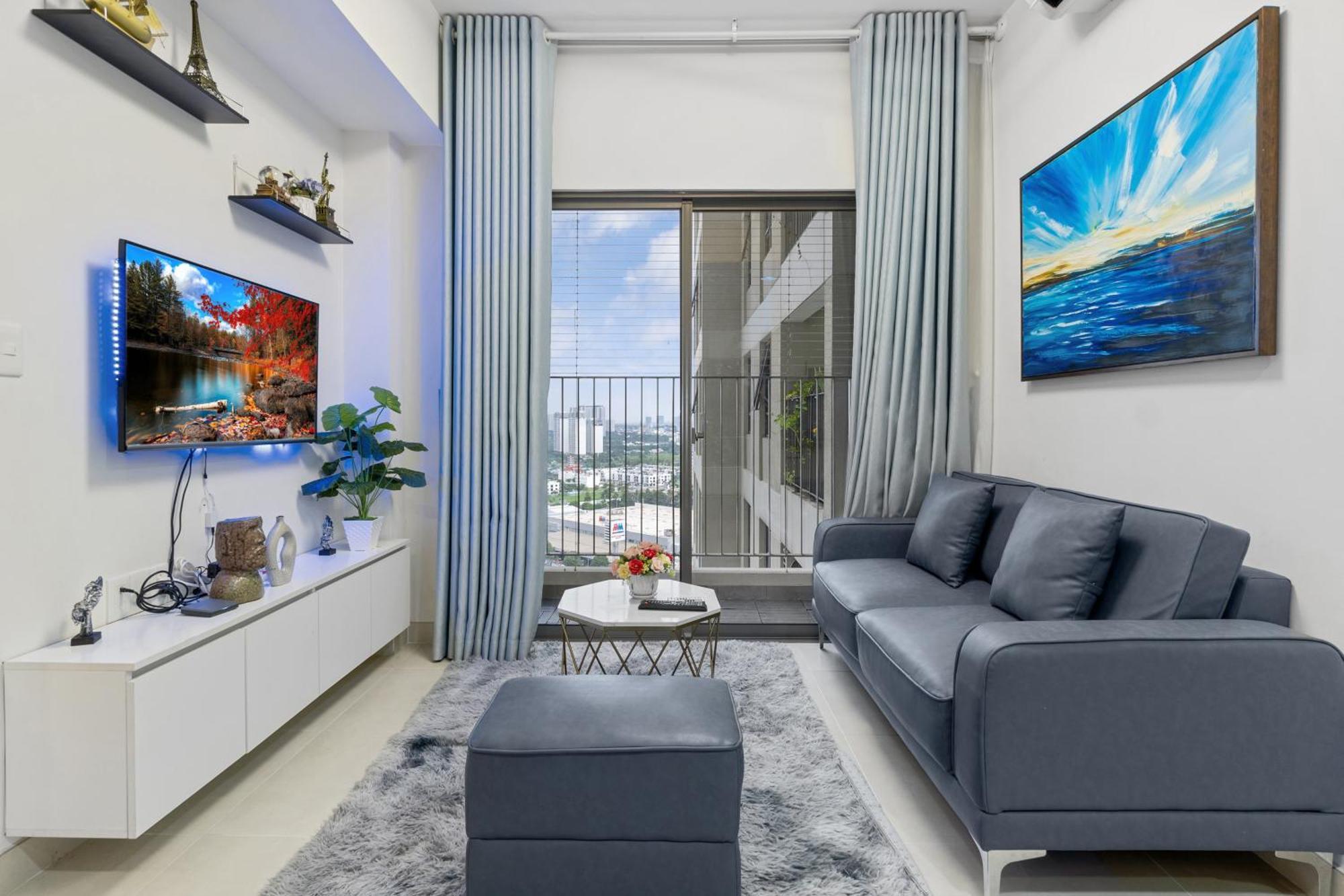 Cozy 2 Bedrooms Condo In T1 Masteri Thao Dien, Fully Furnished With Full Amenities Thành Pho Ho Chí Minh Esterno foto